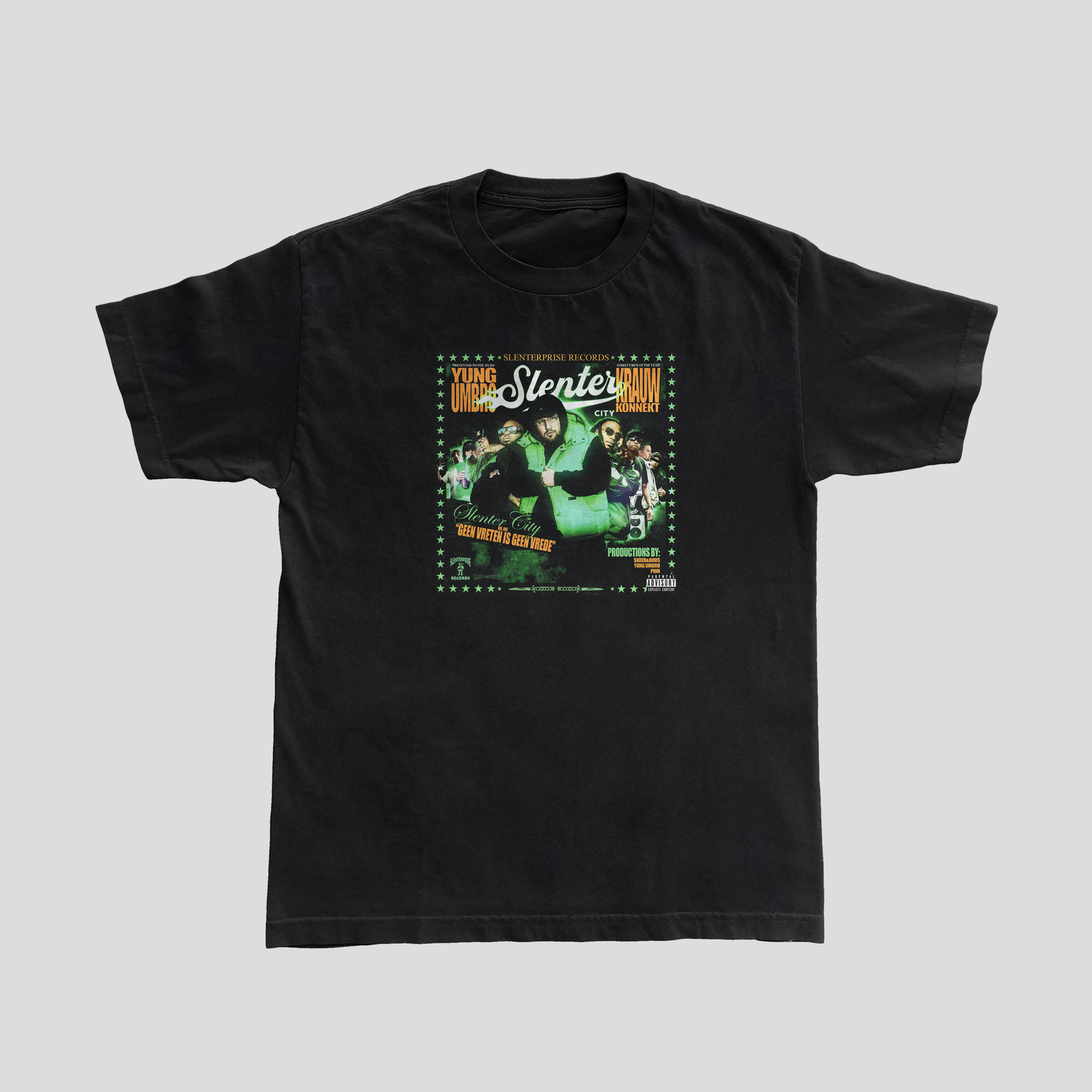 $KEER&BOO$ x YUNG UMBRO | SLENTER CITY | T-shirt